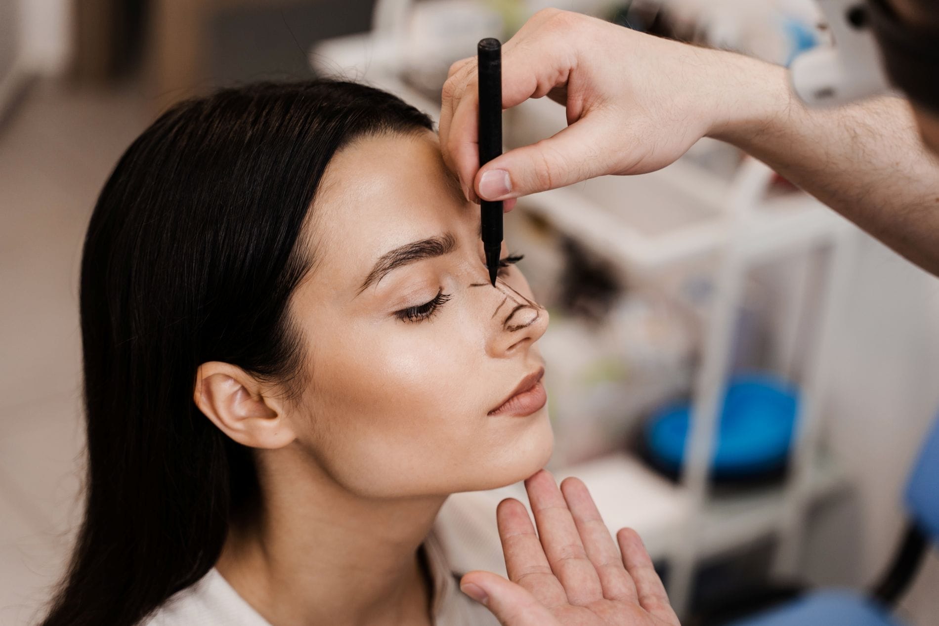 fixing a crooked nose